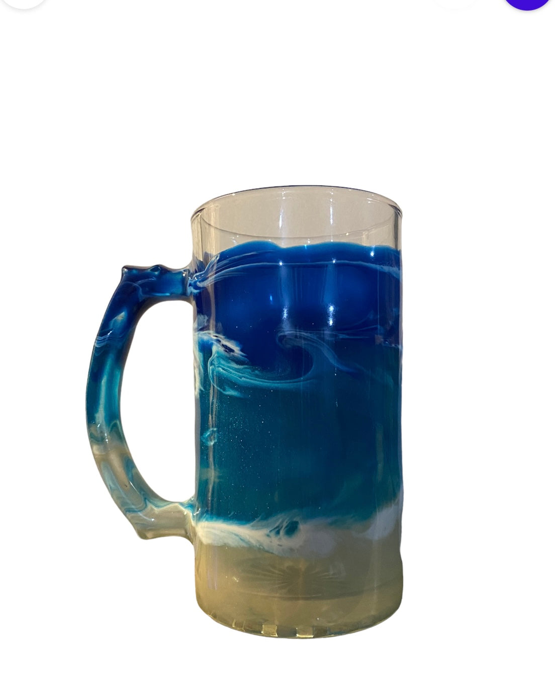 Beach Inspired Resin Mug