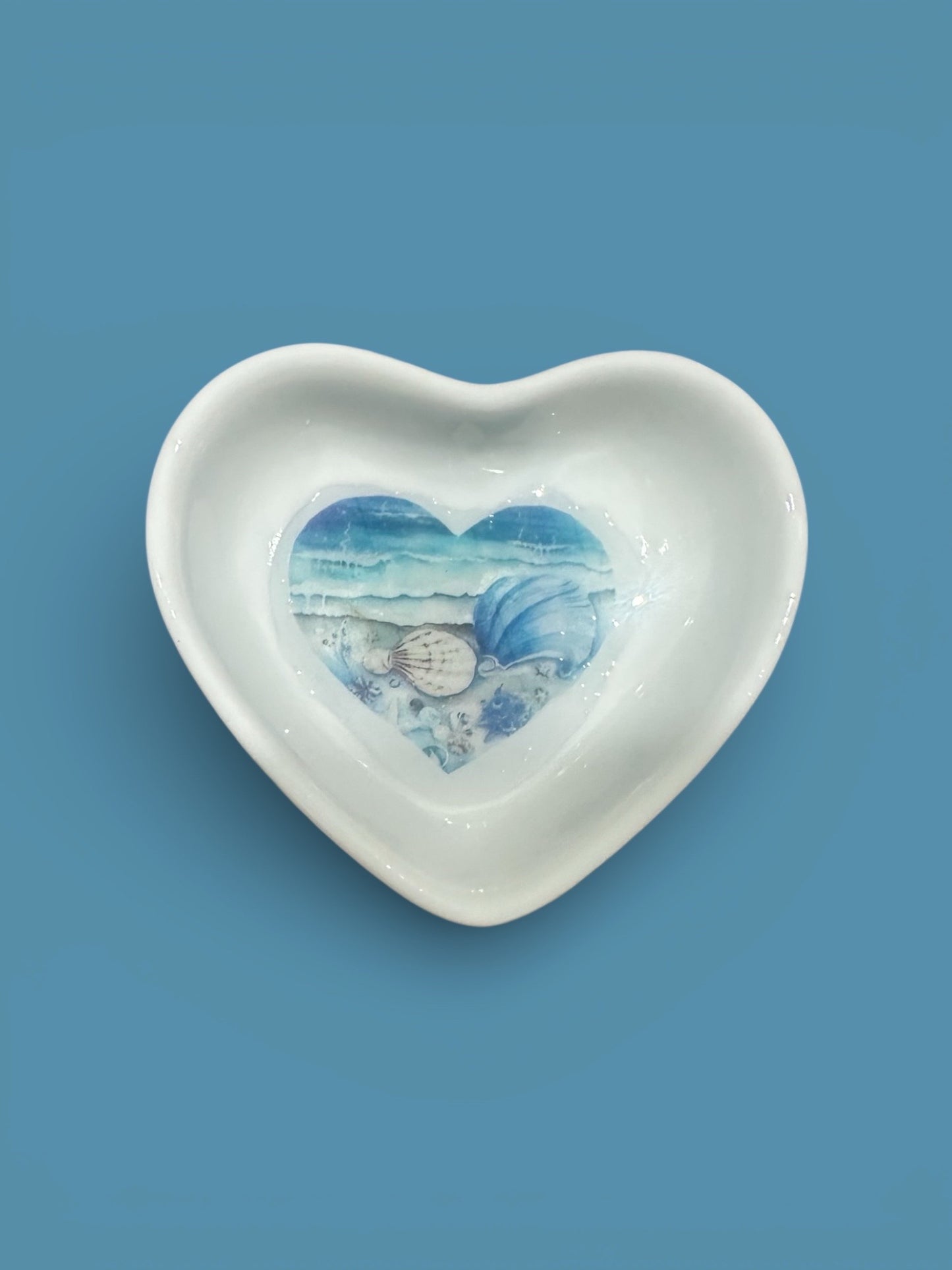 Beach Inspired Resin Trinket Dishes