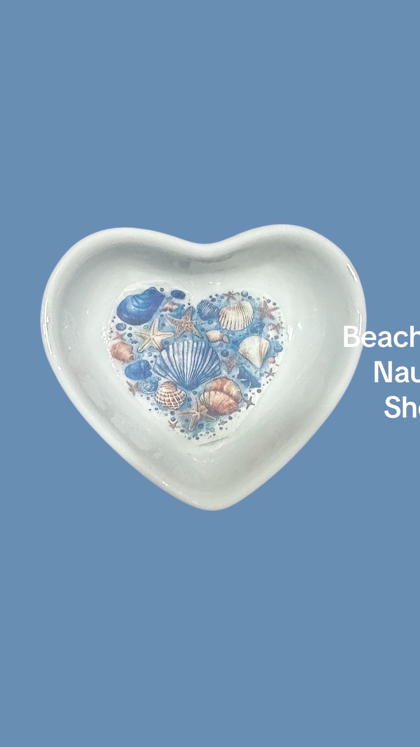 Beach Inspired Resin Trinket Dishes