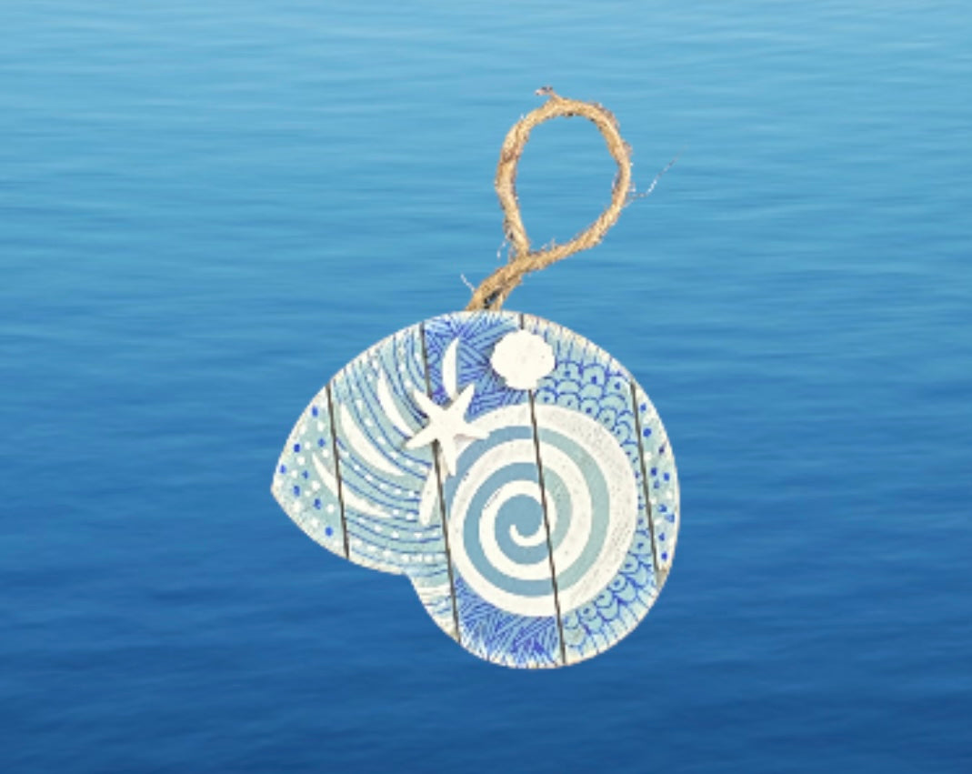 Wooden Doodle Ornaments